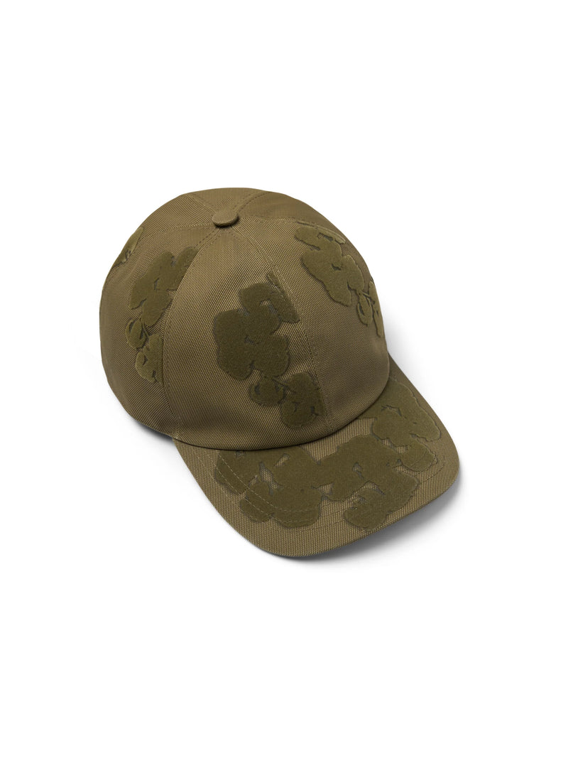 Denim Tears Cotton Wreath Flocked Cap Tan