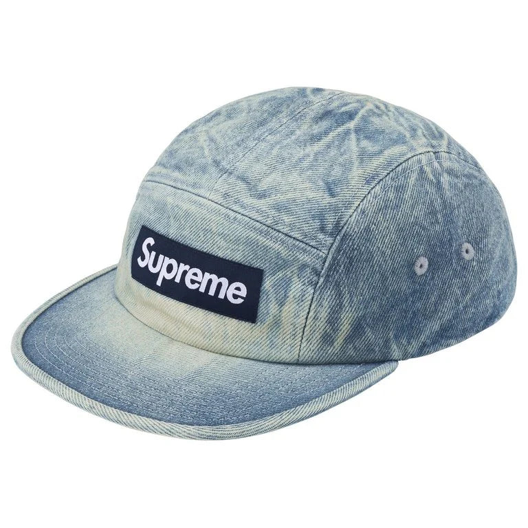 Supreme Washed Chino Twill Camp Cap Jeans